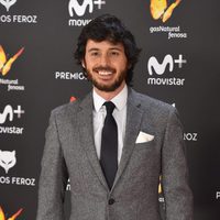 Javier Pereira en la alfombra roja de los Premios Feroz 2017