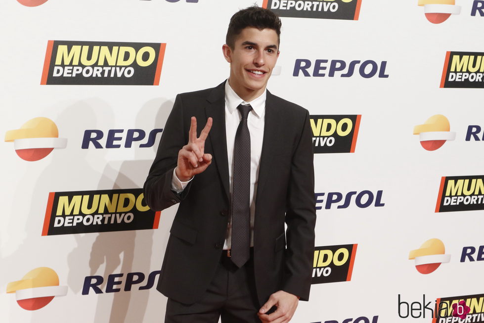 Marc Márquez en la Gala Mundo Deportivo 2017