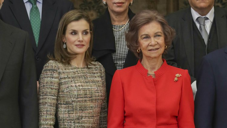 La Reina Letizia y la Reina Sofía en los Premios Nacionales del Deporte