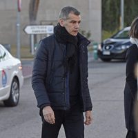 Toni Cantó en la capilla ardiente de Bimba Bosé