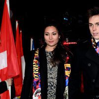 Louis Ducruet y Marie Chevallier en el Festival de Circo de Monte-Carlo 2017