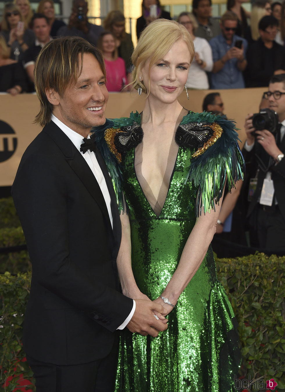 Nicole Kidman y Keith Urban en los SAG Awards 2017