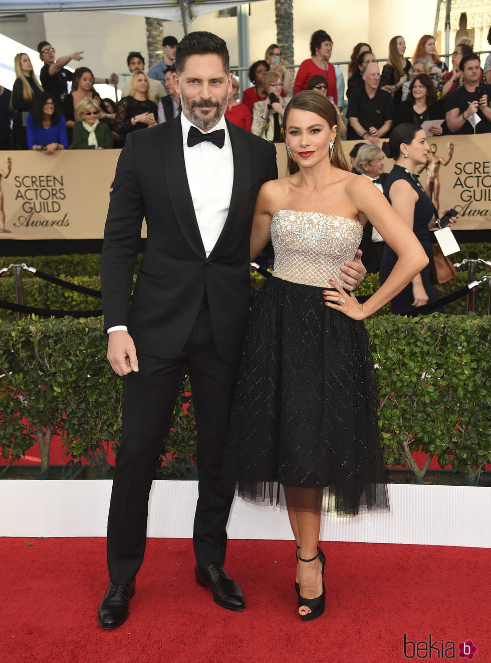 Sofía Vergara y su marido en los SAG Awards 2017