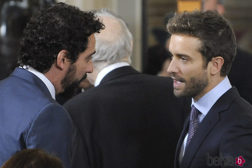 Paco León y Pablo Alborán en la clausura de la conmemoración del IV centenario de la muerte de Cervantes