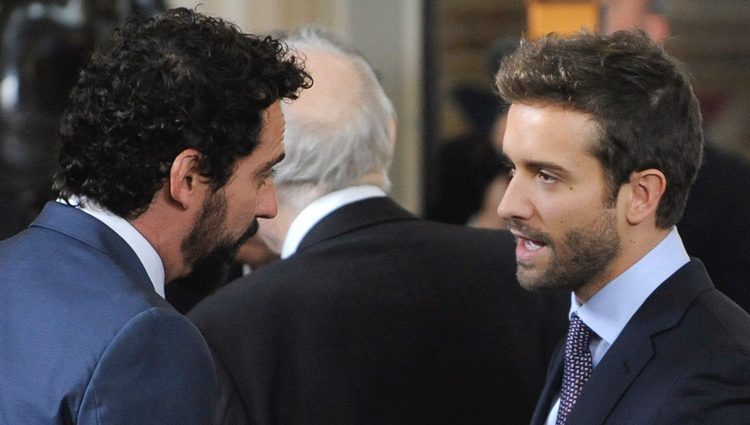 Paco León y Pablo Alborán en la clausura de la conmemoración del IV centenario de la muerte de Cervantes