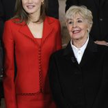 La Reina Letizia y Concha Velasco en la clausura de la conmemoración del IV centenario de la muerte de Cervantes