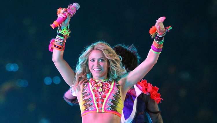 Shakira cantando 'Waka Waka' en la final del Mundial de Sudáfrica 2010