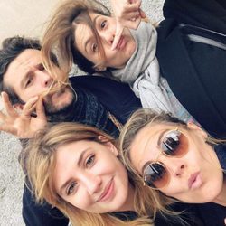 Amaia Salamanca, Miriam Giovanelli, Manuela Velasco y Diego Martín: reencuentro 'Velvet'