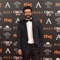 Manolo Solo en la alfombra roja de los Premios Goya 2017