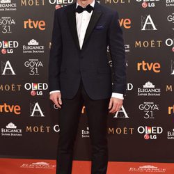 Fele Martínez en la alfombra roja de los Premios Goya 2017