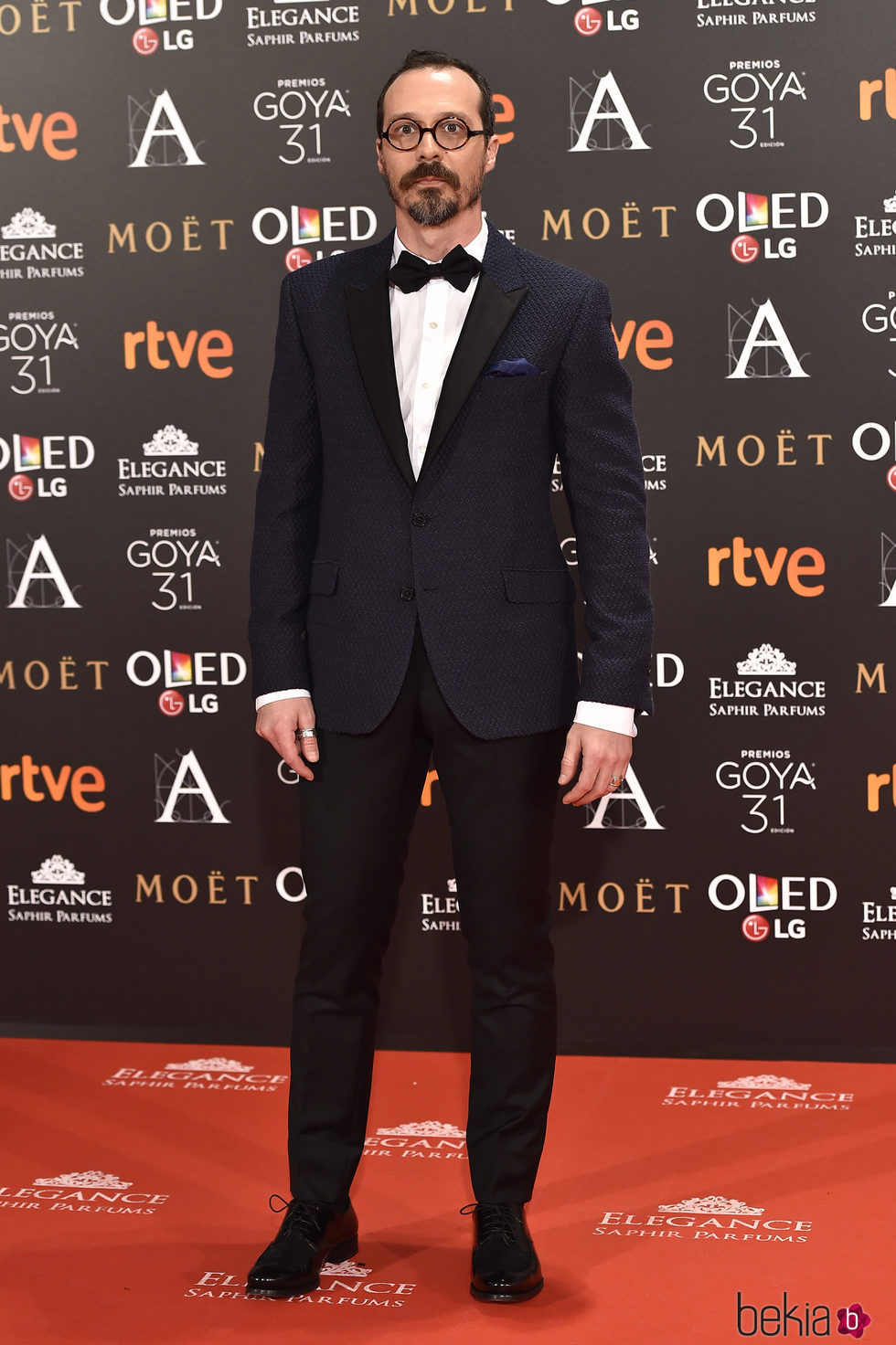 Fele Martínez en la alfombra roja de los Premios Goya 2017