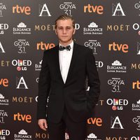 Emilio Palacios en la alfombra roja de los Premios Goya 2017