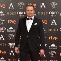 Fernando Cayo en la alfombra roja de los Premios Goya 2017