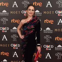 Silvia Abascal en la alfombra roja de los Premios Goya 2017