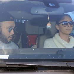 Kiko Rivera e Irene Rosales llegando con Francisco y Ana a El Rocío