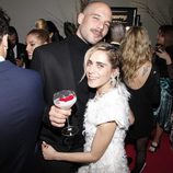 María León y su novio Juan Molina en la 'Private Party' de Paco León tras los Goya 2017