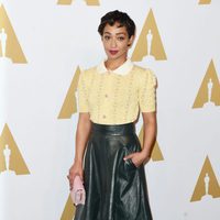 Ruth Negga en el almuerzo de los nominados a los Oscar 2017