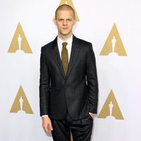 Lucas Hedges en el almuerzo de los nominados a los Oscar 2017