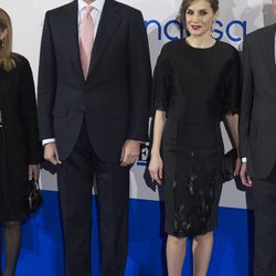 Los Reyes Felipe y Letizia en el 30 aniversario de Expansión