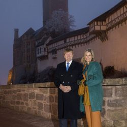 Los Reyes de Holanda en el Castillo de Wartburg