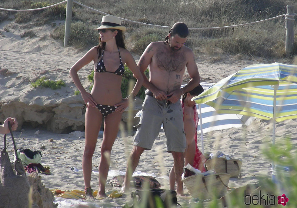 Pau Donés y Eugenia Silva en Formentera