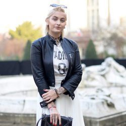 Paris Jackson en la semana de la moda de París de 2017