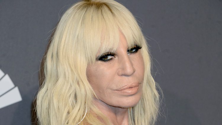 Donatella Versace en la Gala amfAR 2017 en Nueva York