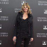 Arancha de Benito en el estreno de 'Cincuenta Sombras Más Oscuras' en Madrid