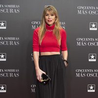 Raquel Meroño en el estreno de 'Cincuenta Sombras Más Oscuras' en Madrid