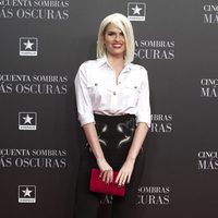 Adriana Abenia en el estreno de 'Cincuenta Sombras Más Oscuras' en Madrid