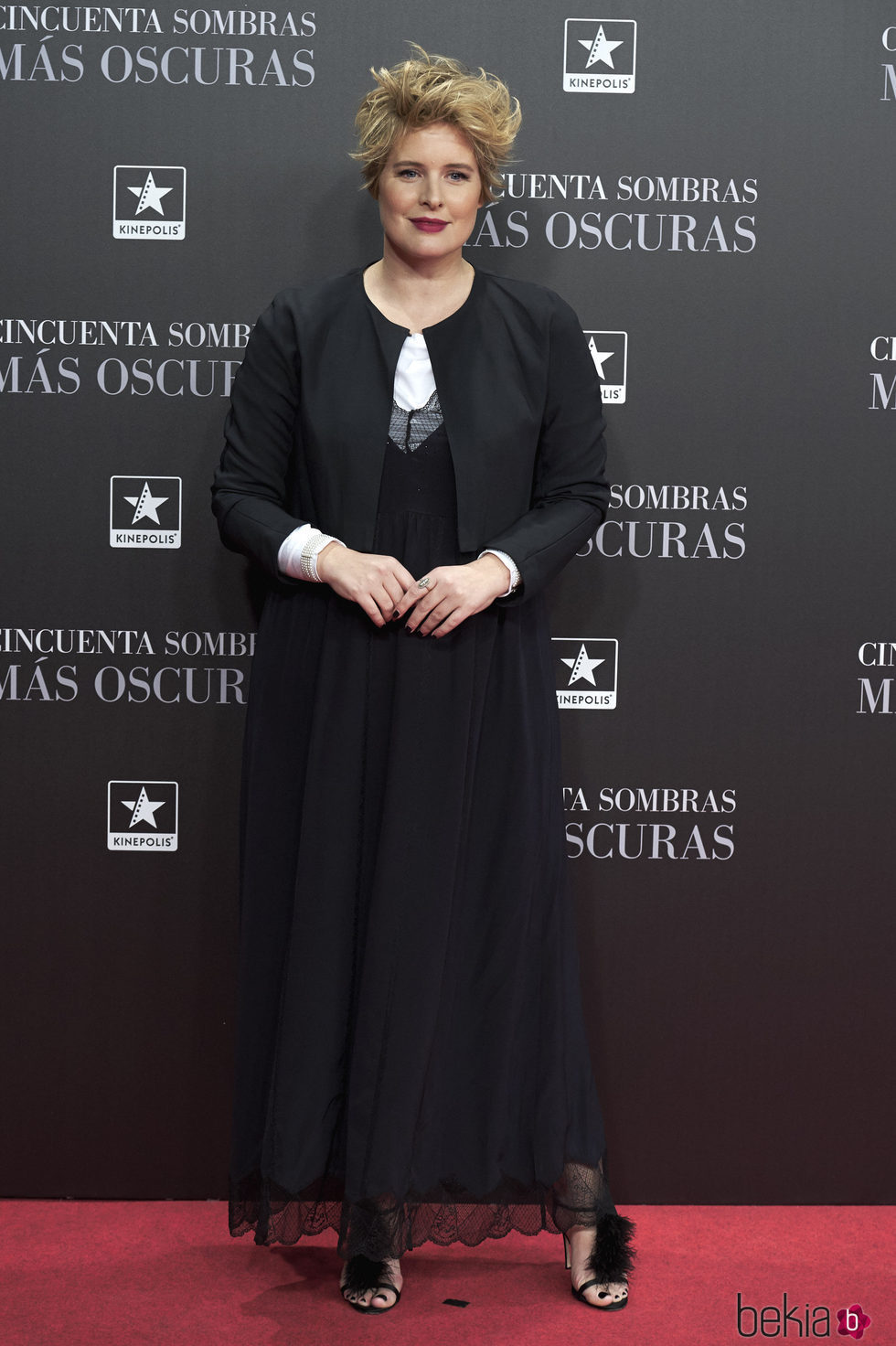 Tania Llasera en el estreno de 'Cincuenta Sombras Más Oscuras' en Madrid