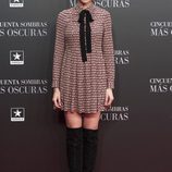 Dafne Fernández en el estreno de 'Cincuenta Sombras Más Oscuras' en Madrid