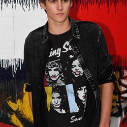 Presley Walker Gerber en el desfile 'Tommyland' de Hilfiguer y Gigi Hadid