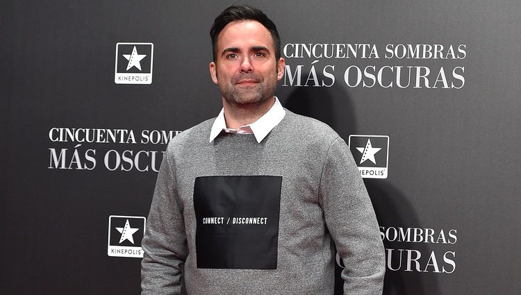 Naím Thomas en el estreno de 'Cincuenta Sombras más Oscuras' en Madrid