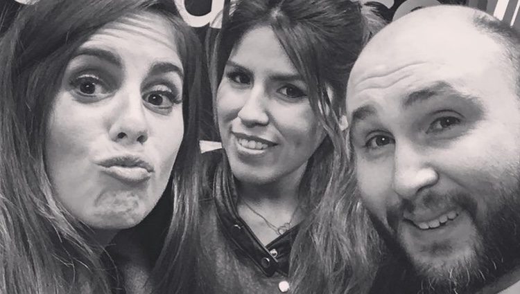 Anabel Pantoja, Chabelita y Kiko Rivera en el concierto de Isabel Pantoja en Madrid