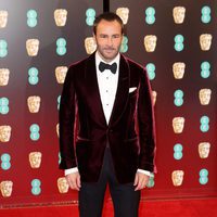 Tom Ford en la alfombra roja de los Premios Bafta 2017