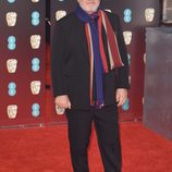 Pedro Almodóvar en la alfombra roja de los Premios Bafta 2017