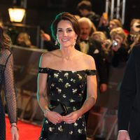 Kate Middleton en la alfombra roja de los Premios Bafta 2017