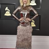 Katy Perry en la alfombra roja de los Premios Grammy 2017