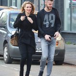 Edurne y David de Gea celebrando San Valentín en Manchester