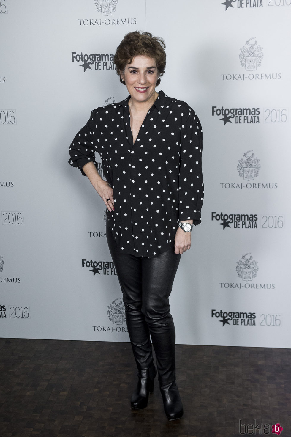 Anabel Alonso en el acto de nominados de los Premios Fotogramas de Plata 2016 en Madrid