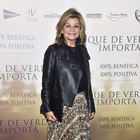 Cari Lapique en la Premiere de 'Lo que de verdad importa'