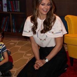 Magdalena de Suecia en la inauguración de la Casa de los Niños en Londres