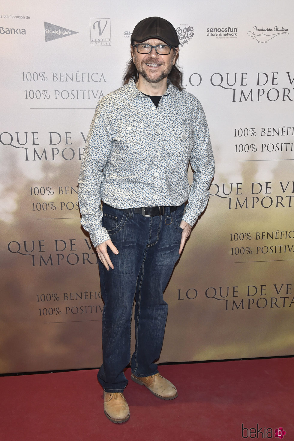 Santiago Segura en la Premiere de 'Lo que de verdad importa'