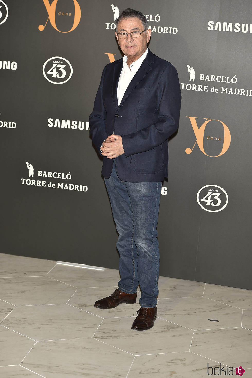 Roberto Verino en la Fiesta Yo Dona de inicio de Madrid Fashion Week otoño/invierno 2017/2018