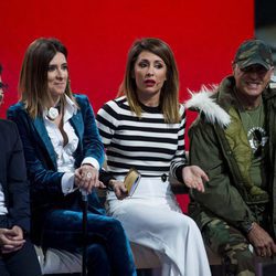 Miguel Frigenti, Sandra Barneda, Nagore Robles y Kiko Matamoros en el debate de 'GHVIP 5'