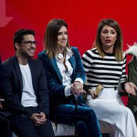 Miguel Frigenti, Sandra Barneda, Nagore Robles y Kiko Matamoros en el debate de 'GHVIP 5'