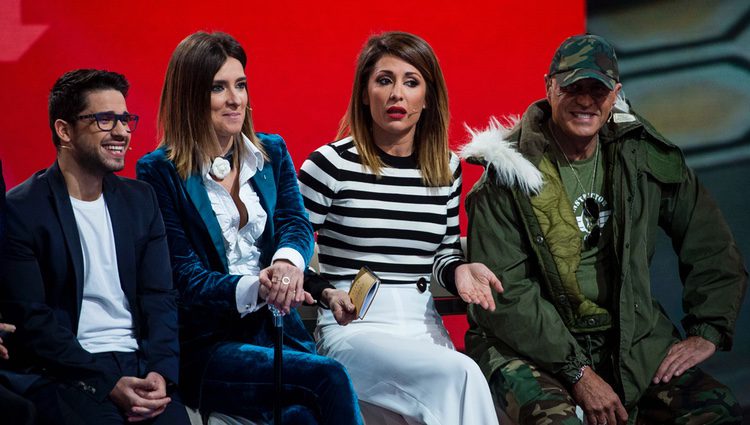 Miguel Frigenti, Sandra Barneda, Nagore Robles y Kiko Matamoros en el debate de 'GHVIP 5'