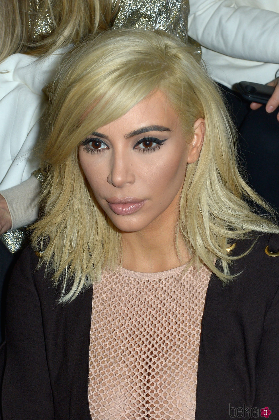 Kim Kardashian en la Paris Fashion Week 2015