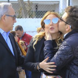 Rocío y David Flores en el homenaje de Rocío Jurado